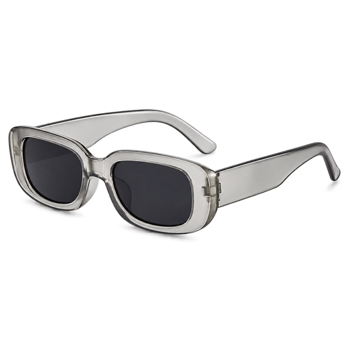 Lenon transparent gris - trois quarts